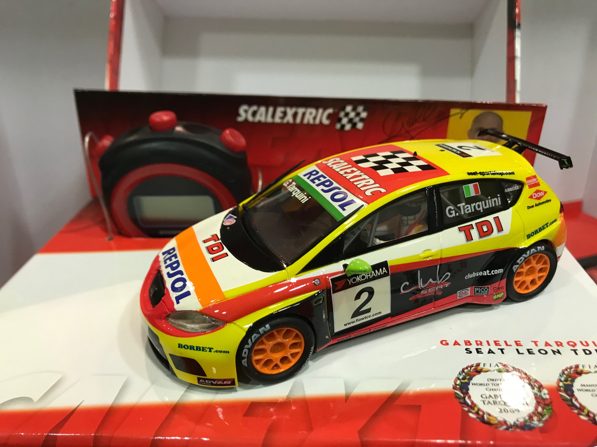 Scalextric 6479 SEAT LEON TARQUINI 2009 6479 0 00 Comprar