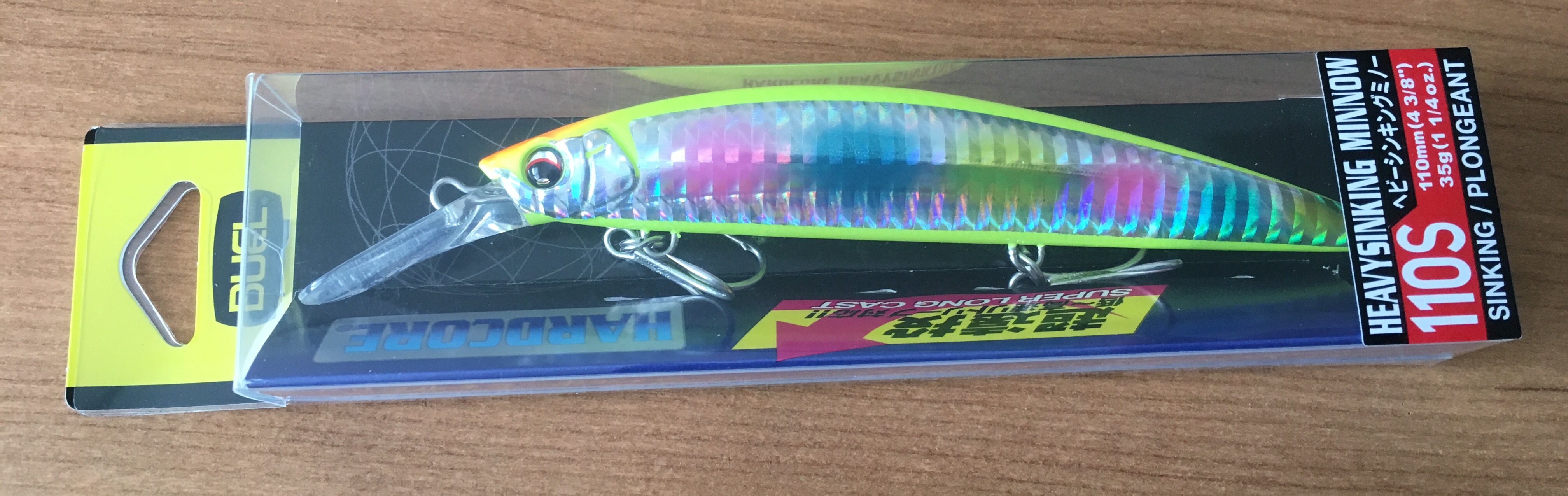 Duel Hardcore Heavy Minnow S F Hcca