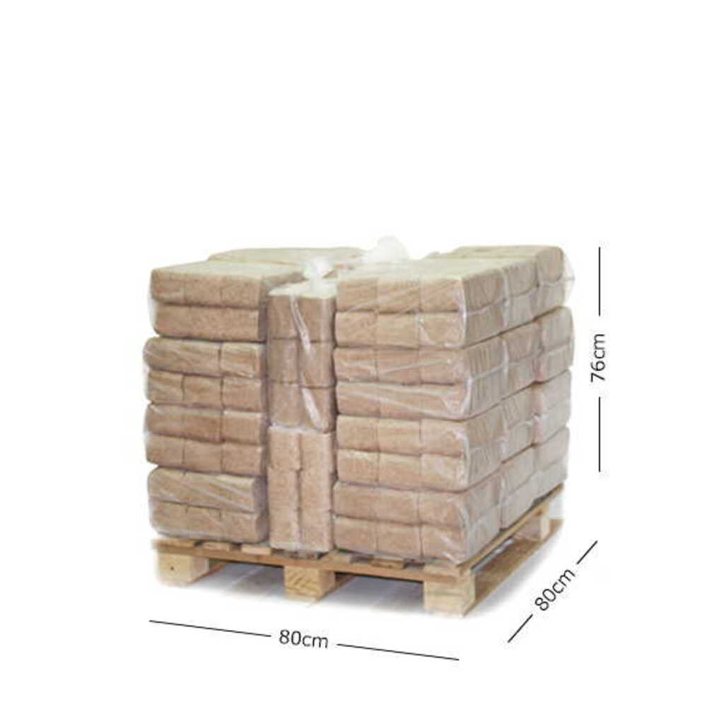 Kit briquetas de madera + virutas + papel – Caja de 20 kg - 34,90