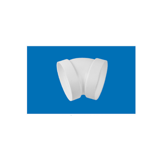 CODO 45º REDONDO Ø 120 mm 1