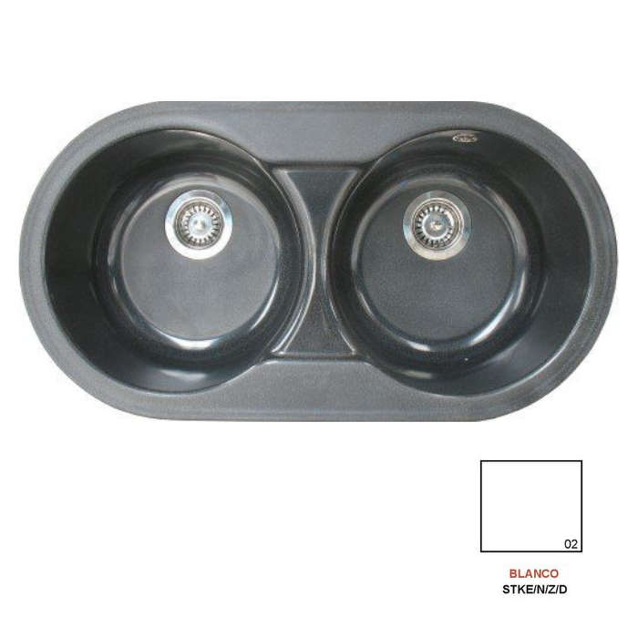 Fregadero stkd domus R2C blanco