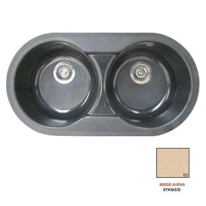 Fregadero stkd domus R2C beige avena