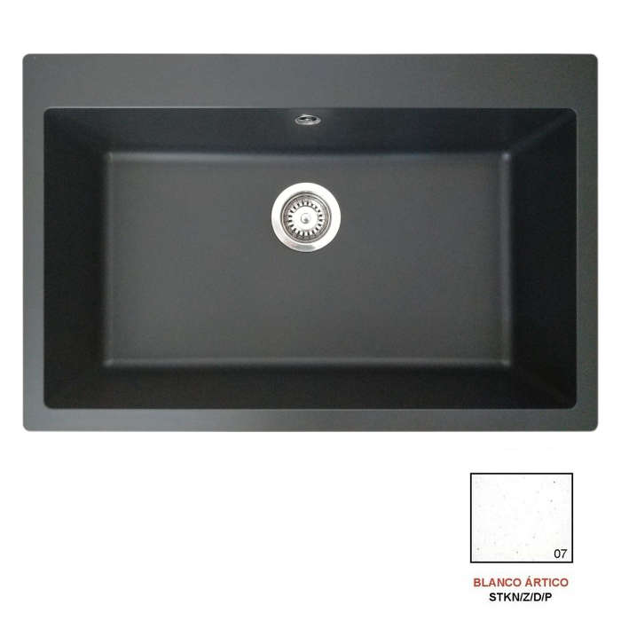 Fregadero stkz zentia BEE 7650 blanco ártico