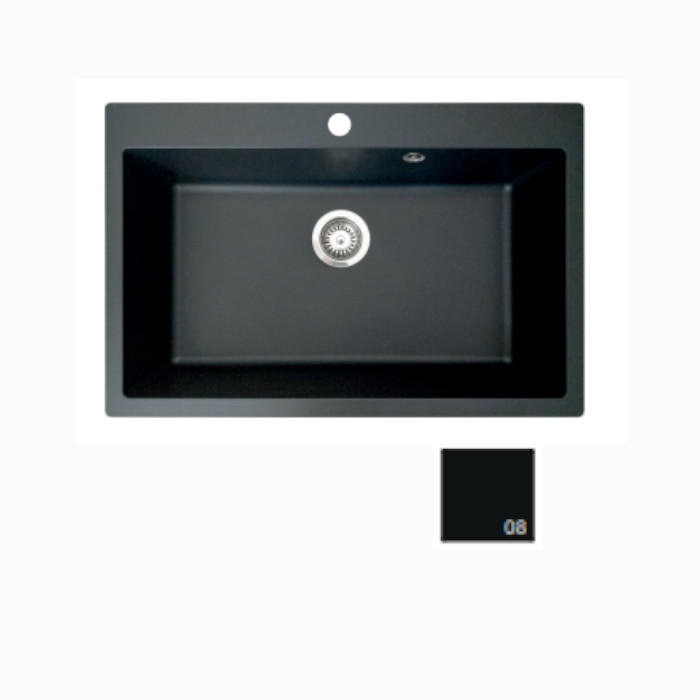 Fregadero stkz zentia BEE 7650 NEGRO