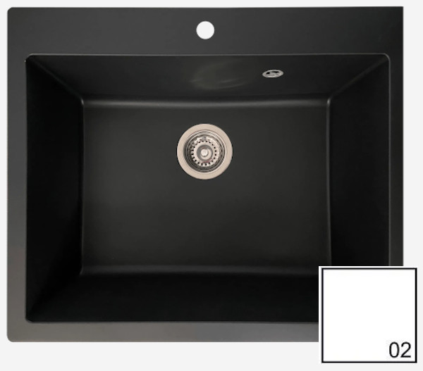 Fregadero stkz zentia BEE 6050 blanco