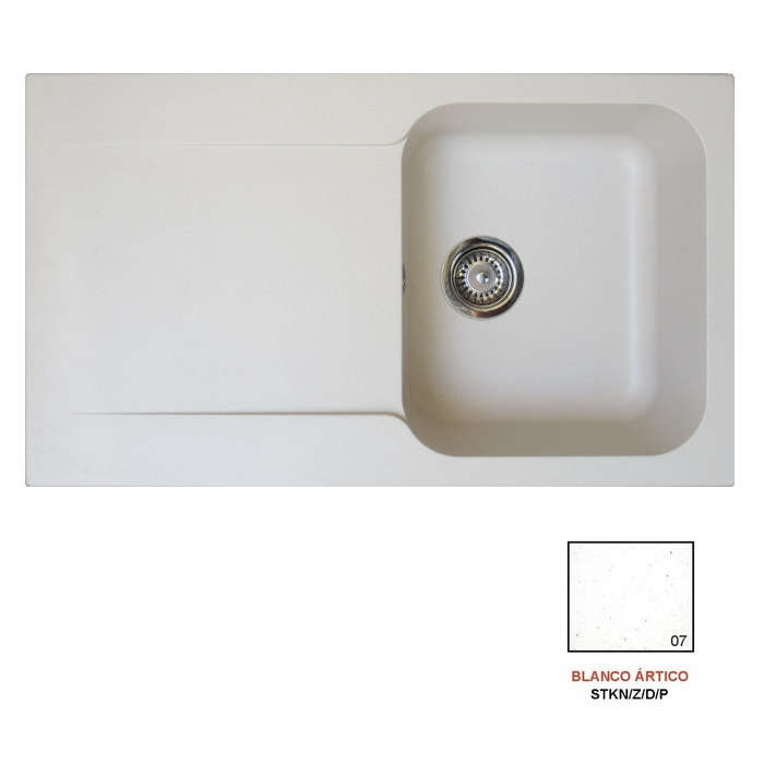 Fregadero stkn naturia 8650 1C1E blanco ártico