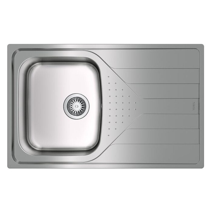 Fregadero Inox 1 seno TEKA 115110013 UNIVERSE 45 T-CP 1C 1E D