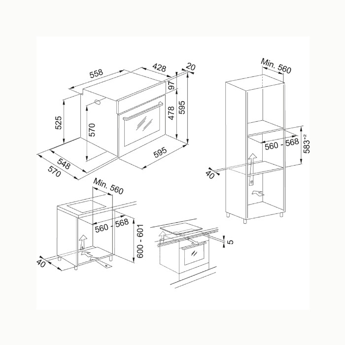 MEPAMSA HORNO MULTIFUNCIÓN CUBIK HYDRO 86 XS 2