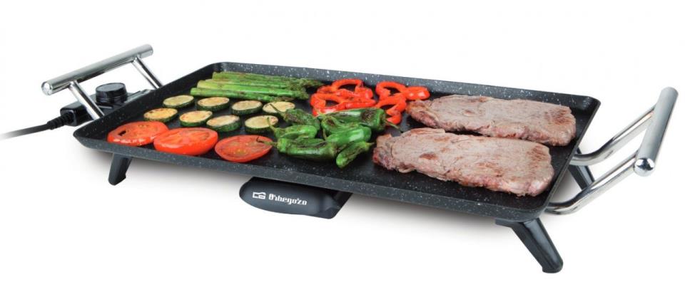 Plancha de asados ORBEGOZO 16252 TBC 3500 2500W Negro