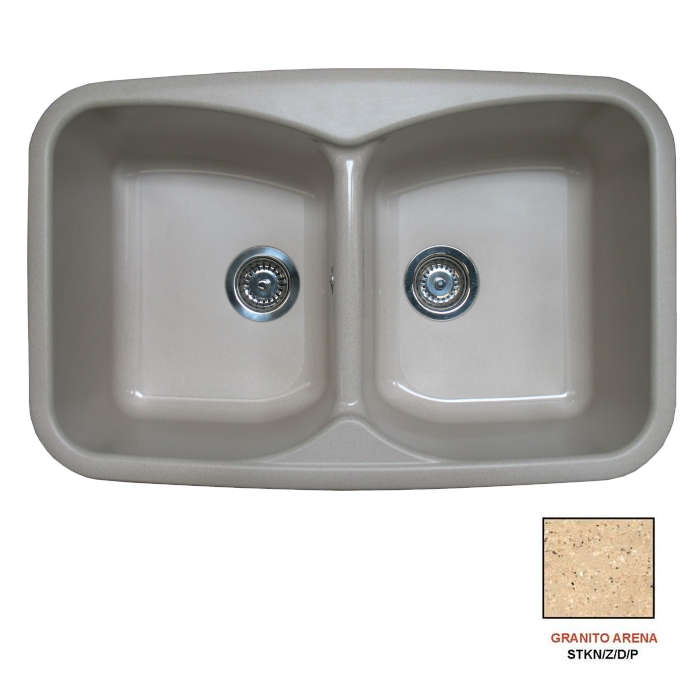 Fregadero stkd domus 2C granito arena