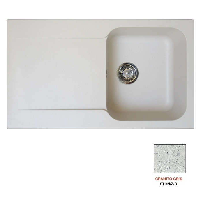 Fregadero stkn naturia 8650 1C1E granito gris