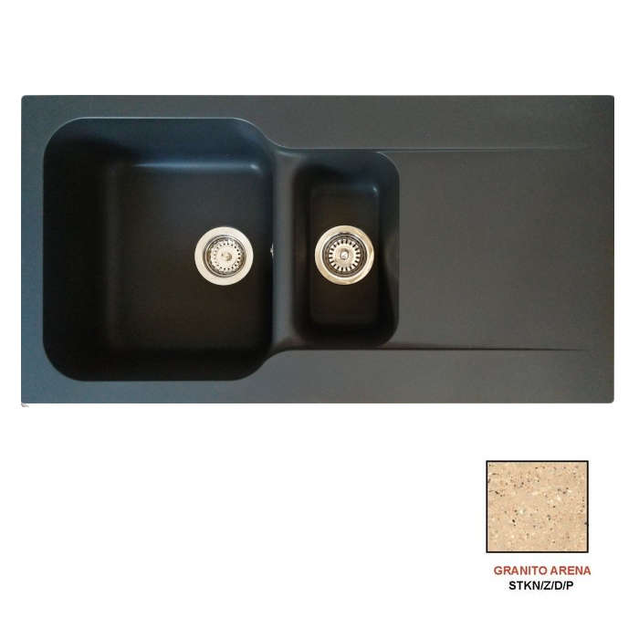 Fregadero stkn naturia 1.5C1E granito arena