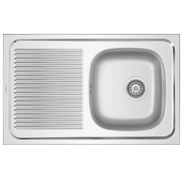 FREGADERO MOD. M1080 800X500 1C 1E IZQUIERDAS ( SO