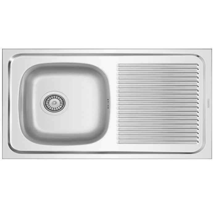 FREGADERO MOD. M1090 900X500 1C 1E DERECHAS ( SOPO