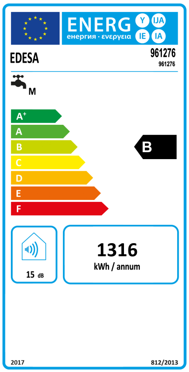 TERMO ELÉCTRICO EDESA DIGITAL 50L 2