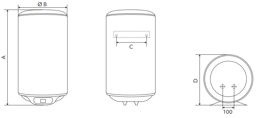TERMO ELÉCTRICO EDESA DIGITAL 50L 3
