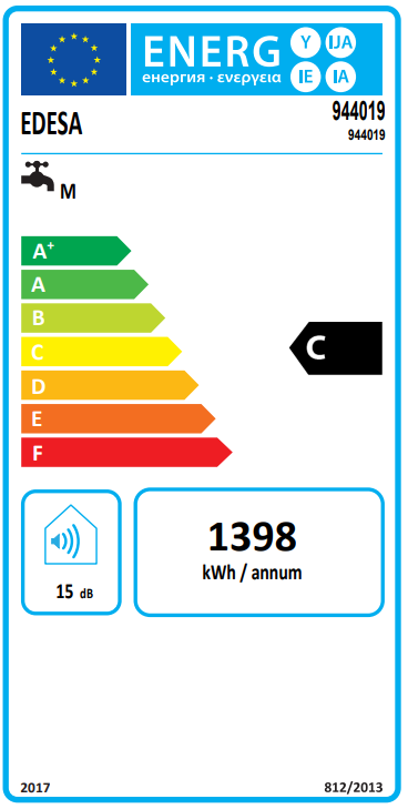 TERMO ELÉCTRICO EDESA TRE SLIM 50L 4