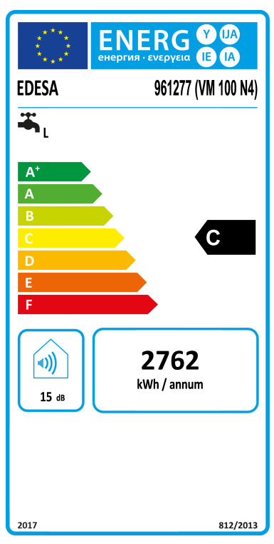 TERMO ELÉCTRICO EDESA ONE 100L 4