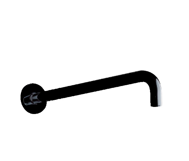 BRAZO PARA ROCIADOR, REDONDO, NEGRO 40 cm