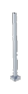 BRAZO PARA ROCIADOR, CUADRADO 20 cm