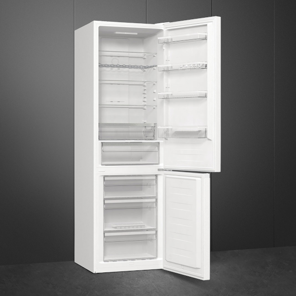 Frigo Combi No Frost Blanco SMEG FC20WDNE  200cm x 60cm Clase E 2