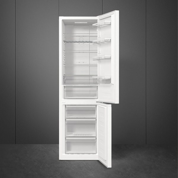 Frigo Combi No Frost Blanco SMEG FC20WDNE  200cm x 60cm Clase E 4