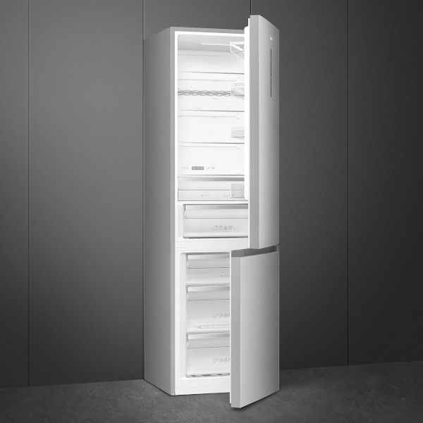 Frigo Combi  Inox SMEG FC21XDND  200cm x 60cm Clase D 2