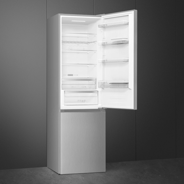 Frigo Combi  Inox SMEG FC21XDND  200cm x 60cm Clase D 3