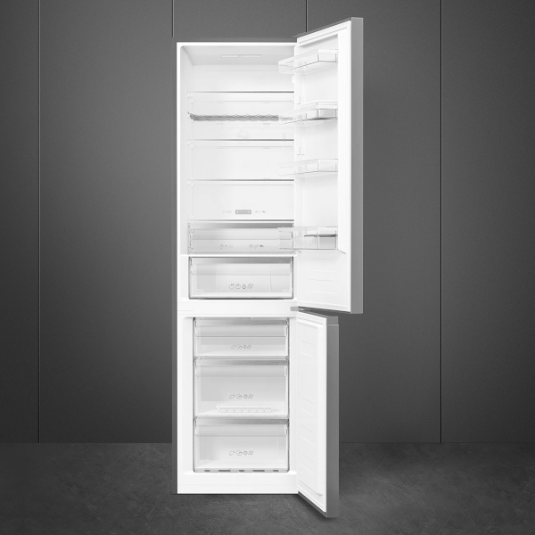 Frigo Combi  Inox SMEG FC21XDND  200cm x 60cm Clase D 5