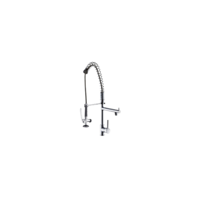 GRIFO INDUSTRIAL CON ROCIADOR