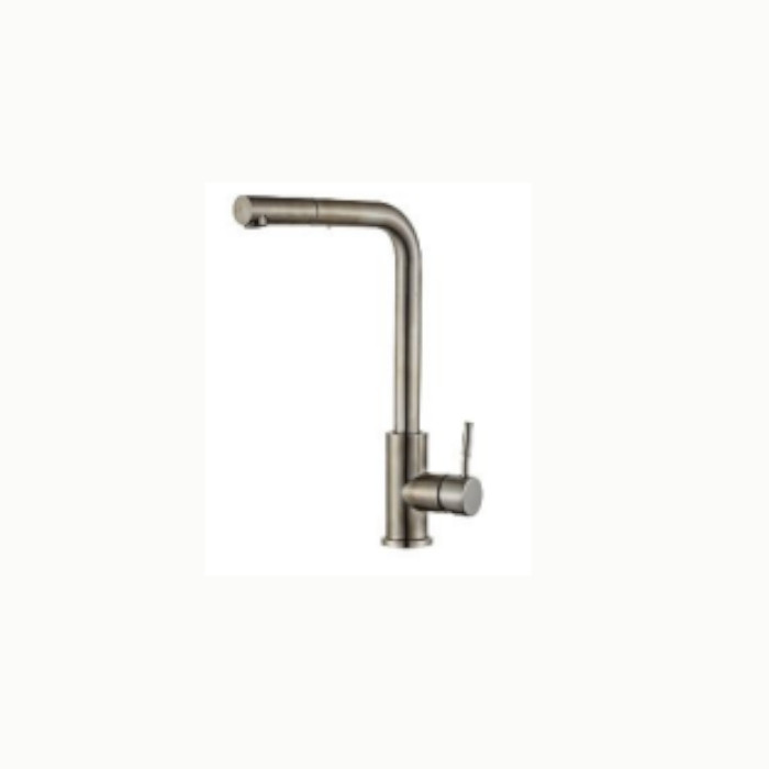GRIFO DE FREGADERO CON MANGO EXTRAÍBLE INOX6097