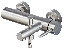 MONOMANDO DE BAÑO SERIE INOX