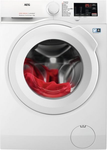 Lavadora 9Kg 1400rpm AEG L6FBI947P Clase A Blanco ProSense