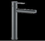MONOMANDO DE LAVABO ALTO NEGRO SERIE ELEGANTE