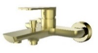 MONOMANDO DE BAÑO DORADO SERIE NOBRE