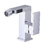 MONOMANDO DE LAVABO CUADRADO SERIE PRATA
