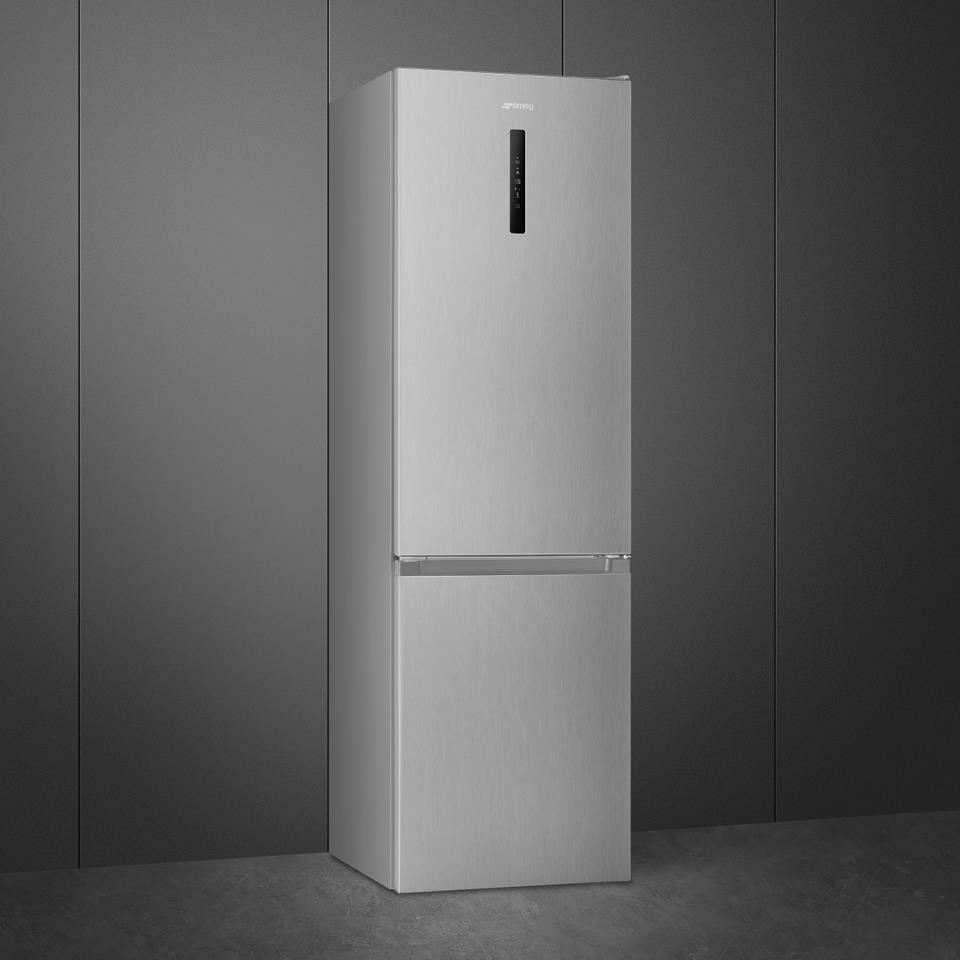 Frigo Combi No Frost Inox SMEG RC20XDNE 200cm x 60cm Clase E