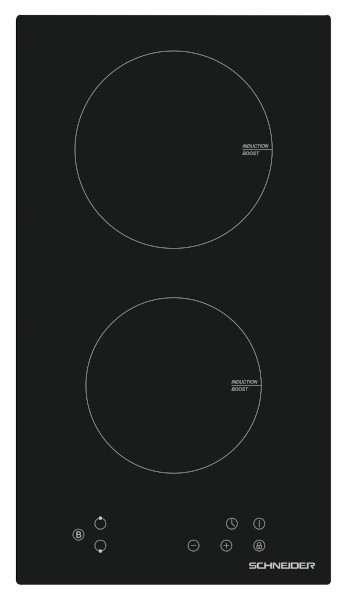 SCHNEIDER DOMINÓ INDUCCIÓN 30CM NEGRO 1