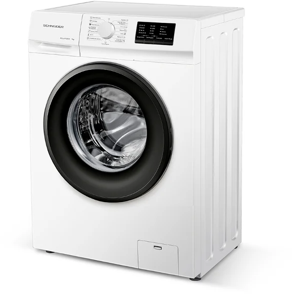 SCHNEIDER LAVADORA 7KG/1200 PROGRAMA 15' func. Vap [SCLLF712EW] - 302,15 :  Distribuciones ADM - Proveedor de Electrodomsticos
