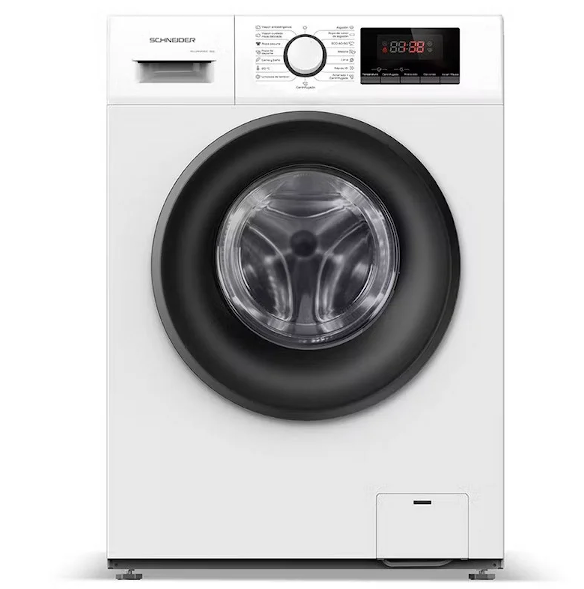 SCHNEIDER LAVADORA 8KG/1200 PROGRAMA 15' func. Vap