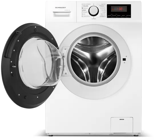 SCHNEIDER LAVADORA 8KG/1200 PROGRAMA 15' func. Vap 2