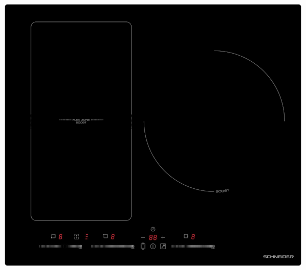 SCHNEIDER ENCIMERA DE COCINA INDUCCION