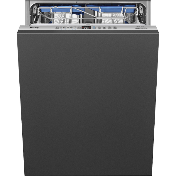 Lavavajillas Integración 60cm SMEG STL323BL  Clase B 13 cubiertos 11 programas Plata