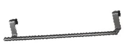 TOALLERO PARA MUEBLES 35 cm