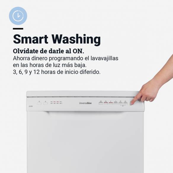 UB LAVAVAJILLAS LIBRE INST. 60 CM BLANCO A++/E 7