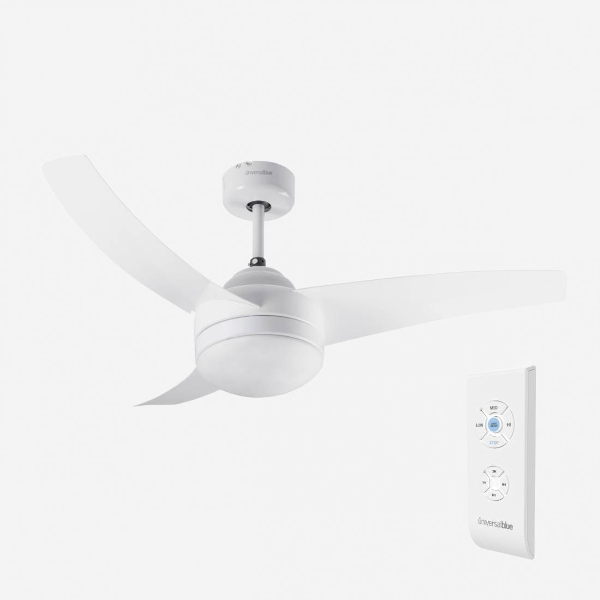 UB Ventilador de techo blanco 60w 106 cm. MISTRAL