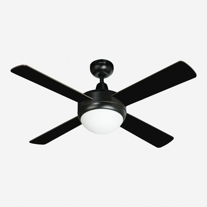 UB SIROCO 3042B Ventilador techo base negra/madera 3