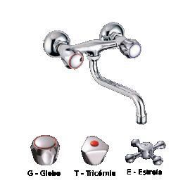 FREGADERO DE  PARED  (E-ESTRELLA, T-TRICORNIO, G-G