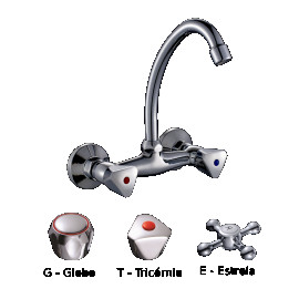 FREGADERO DE PARED  (E-ESTRELLA, T-TRICORNIO, G-GL