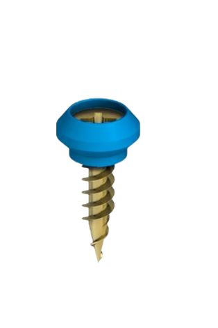 TORNILLO PARA GUIA PVC 4,2X10 AZUL RD-4